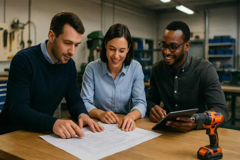 People working together